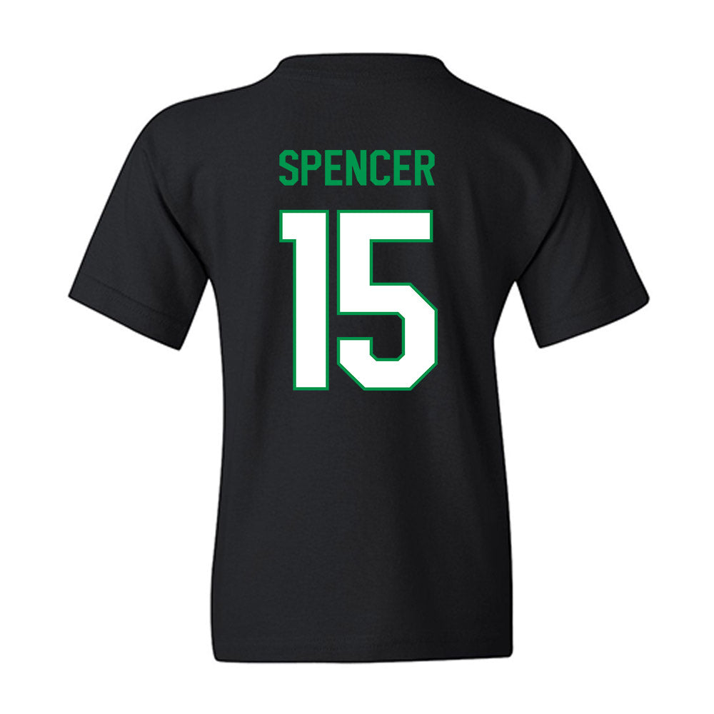 North Texas - NCAA Women's Basketball : Cherie Spencer - Vintage Youth T-Shirt-1