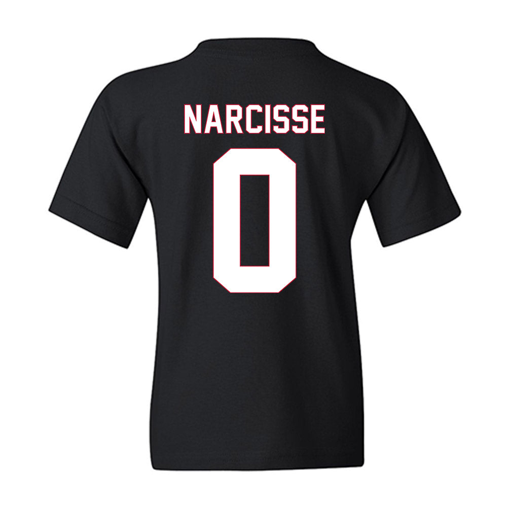 South Alabama - NCAA Women's Basketball : Chrysta Narcisse - Vintage Shersey Youth T-Shirt-1