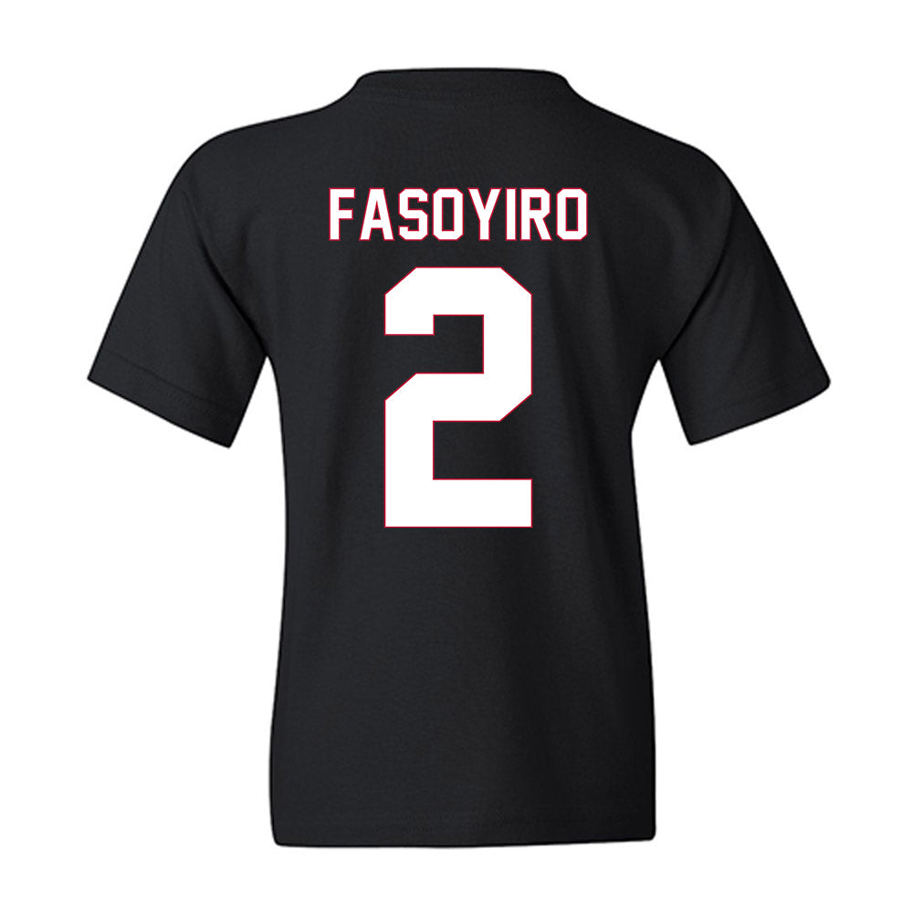 South Alabama - NCAA Men's Basketball : Dylan Fasoyiro - Vintage Shersey Youth T-Shirt-1