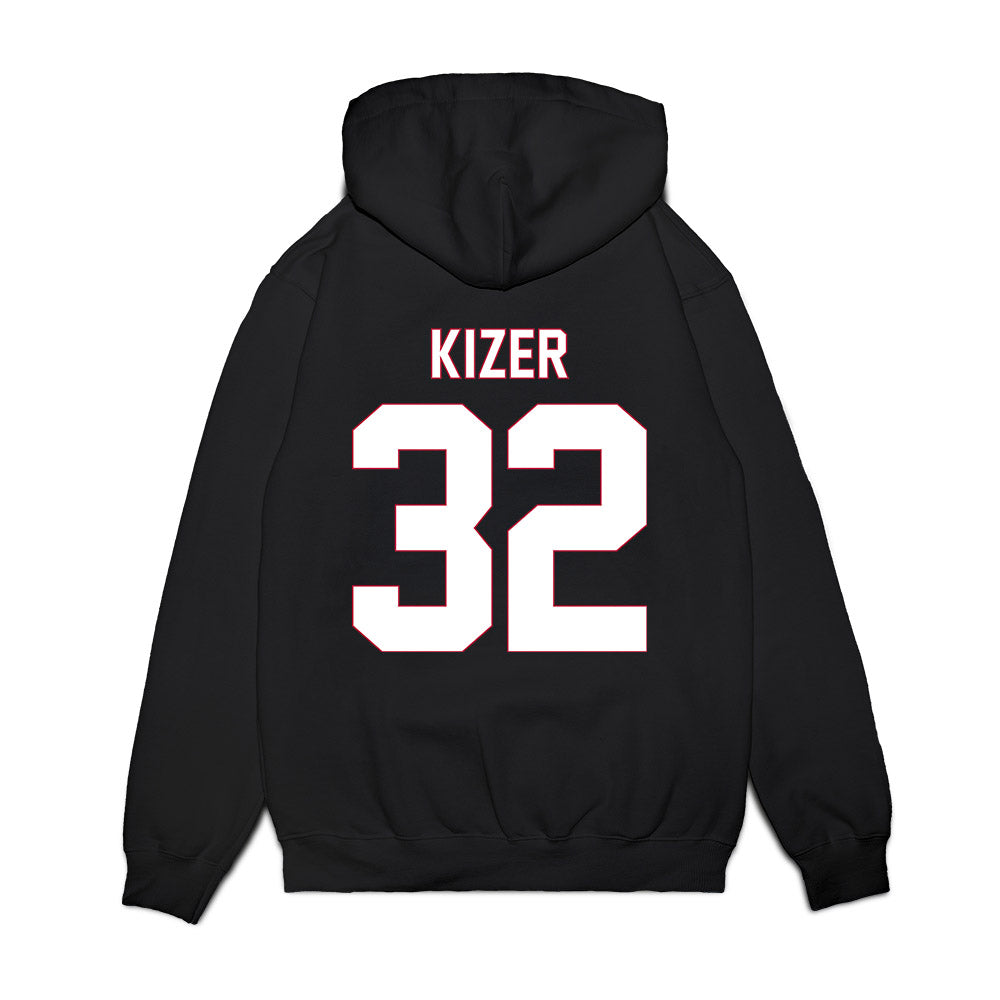 South Alabama - NCAA Men's Basketball : Caleb Kizer - Vintage Shersey Premium Hooded Sweatshirt-1