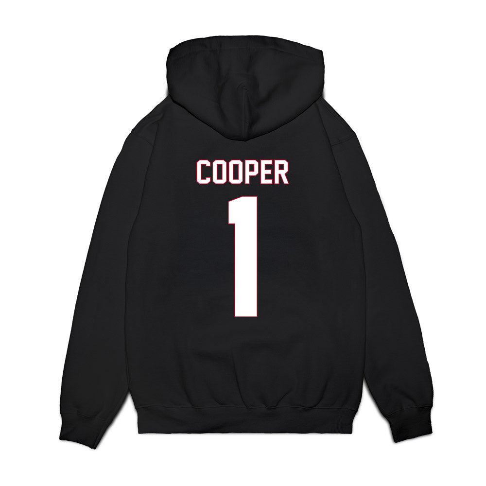 South Alabama - NCAA Men's Basketball : Jayden Cooper - Vintage Shersey Premium Hooded Sweatshirt-1