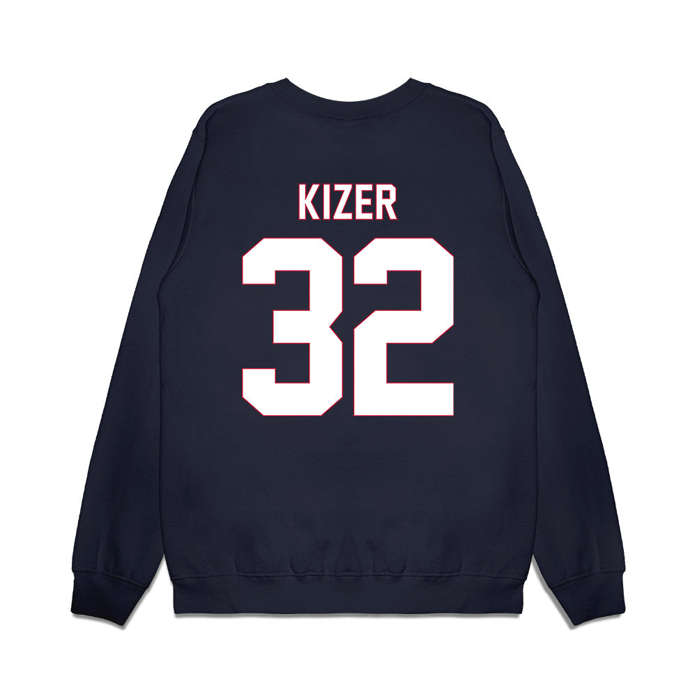 South Alabama - NCAA Men's Basketball : Caleb Kizer - Vintage Shersey Premium Crewneck Sweatshirt-1