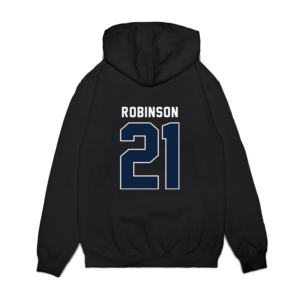 Xavier - NCAA Men's Basketball : Anthony Robinson - Vintage Premium Hooded Sweatshirt-1