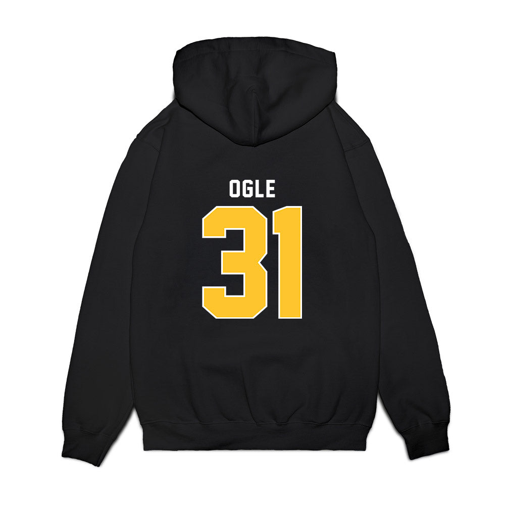 New Haven - NCAA Men's Basketball : Matiss Ogle - Vintage Shersey Premium Hooded Sweatshirt-1