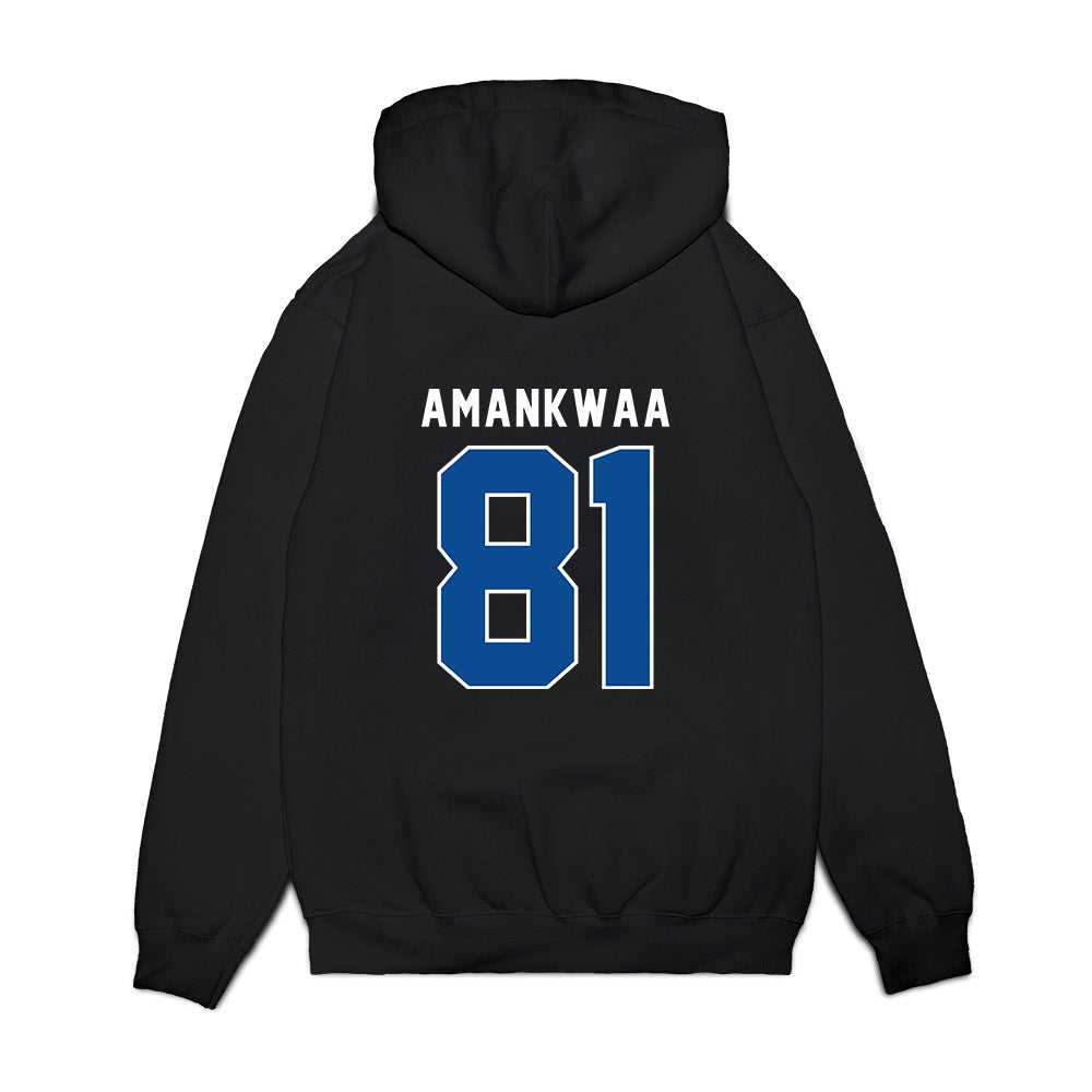 Indiana State - NCAA Football : Thomas Amankwaa - Vintage Shersey Premium Hooded Sweatshirt-1