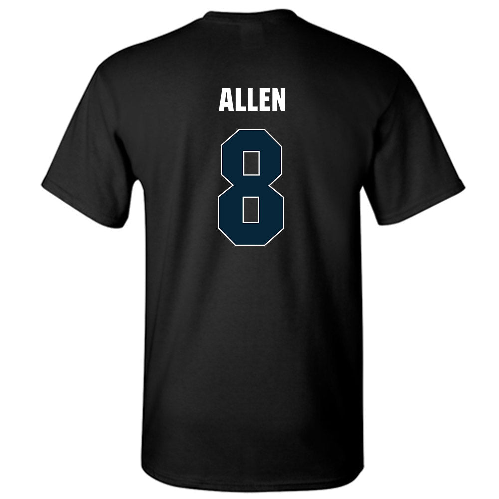 Utah State - NCAA Men's Basketball : Drake Allen - Vintage Sherseys T-Shirt-1
