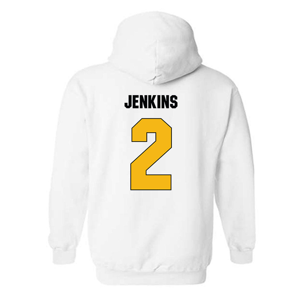 Idaho - NCAA Men's Basketball : Talon Jenkins - Vintage Sherseys Hooded Sweatshirt-1