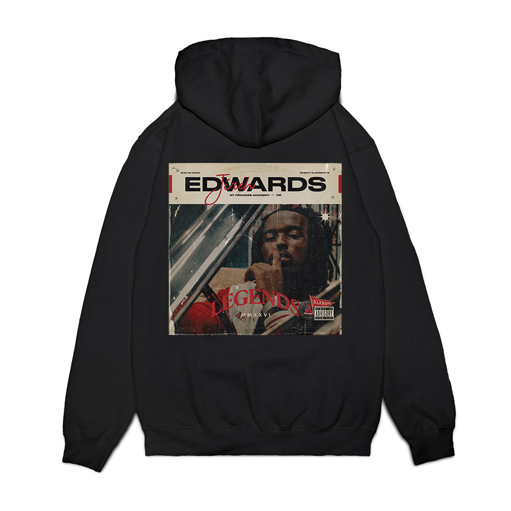Alabama - NCAA Football : Jireh Edwards - Legends 2026 Premium Hooded Sweatshirt-1
