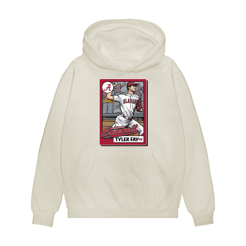 Alabama - NCAA Baseball : Tyler Fay - Premium Hooded Sweatshirt-0