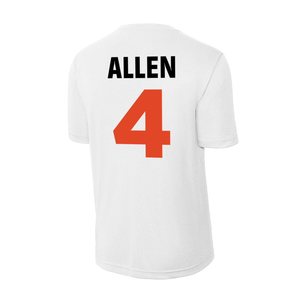 Miami - NCAA Men's Basketball : Marcus Allen - 4 Strong Activewear T-Shirt-1