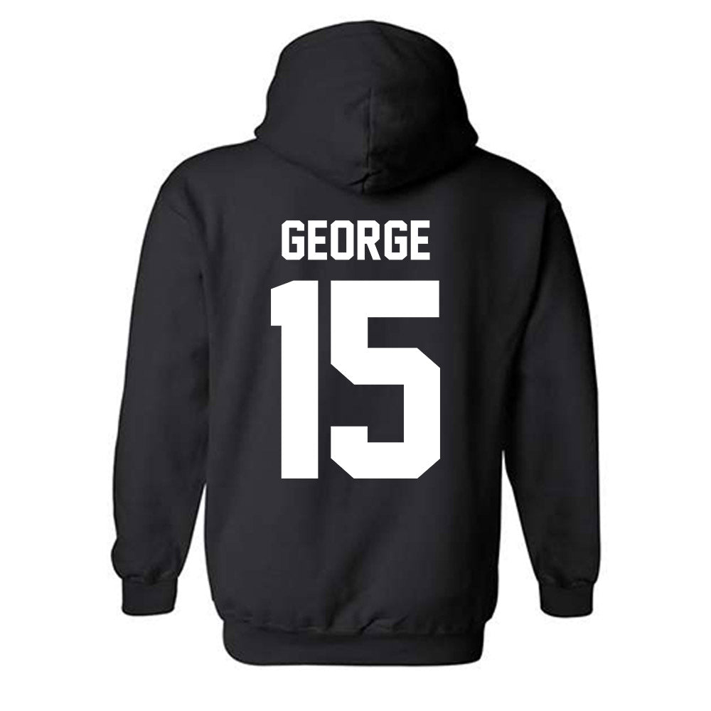 WTAMU - NCAA Men's Basketball : Max George - Vintage Shersey Hooded Sweatshirt-1