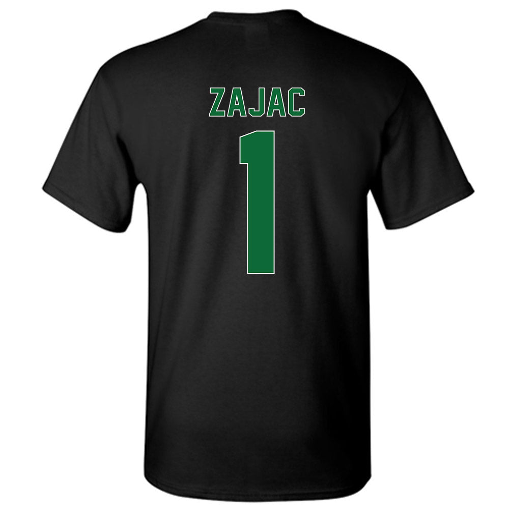 EMich - NCAA Women's Basketball : Alli Zajac - Vintage Shersey T-Shirt-1