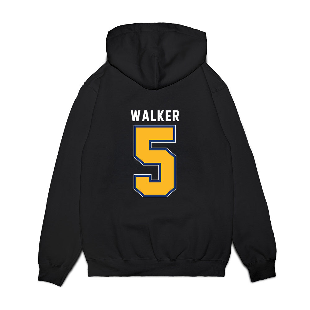 North Carolina A&T - NCAA Men's Basketball : Lewis Walker - Vintage Basketball Shersey Premium Hooded Sweatshirt-1