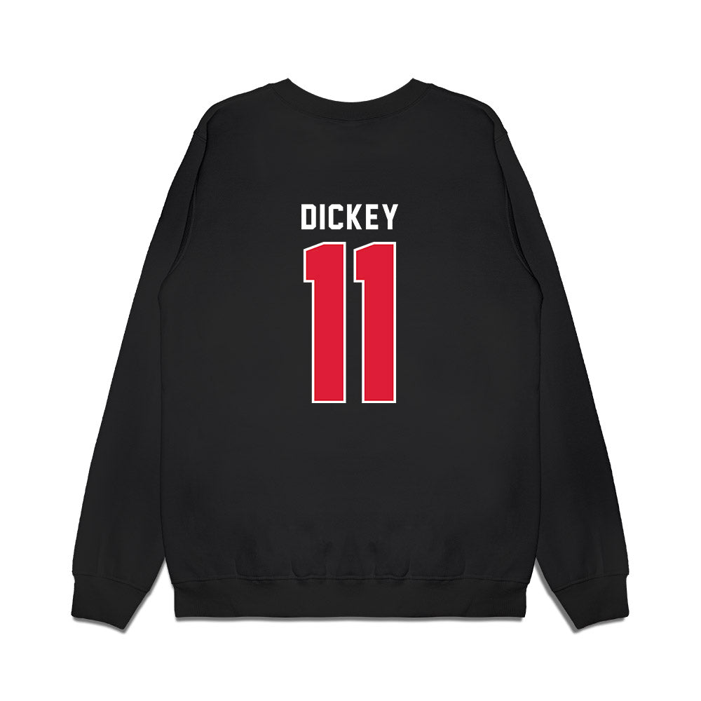 Dayton - NCAA Men's Basketball : Evan Dickey - Vintage Premium Crewneck Sweatshirt-1