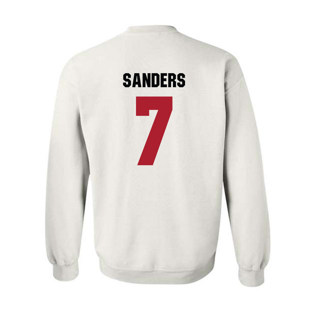 Nicholls State - NCAA Men's Basketball : Grant Sanders - Vintage Shersey Crewneck Sweatshirt-1