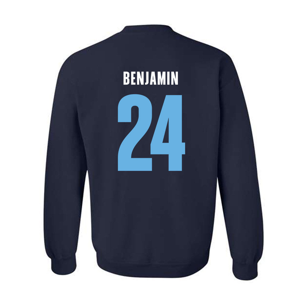 San Diego - NCAA Men's Basketball : Brandon Benjamin - Vintage Shersey Crewneck Sweatshirt-1