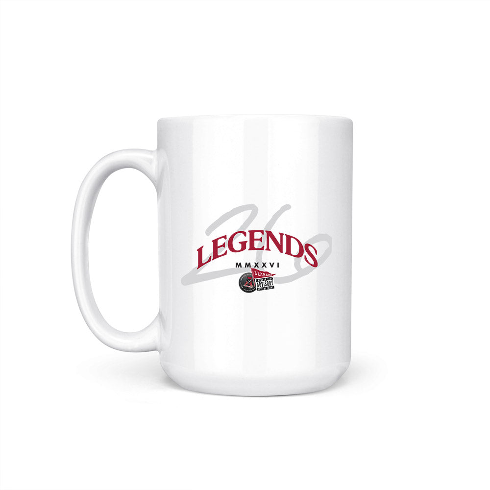 Alabama - NCAA Football : Chris Booker - Legends Graphic 2026 Coffee Mug-1