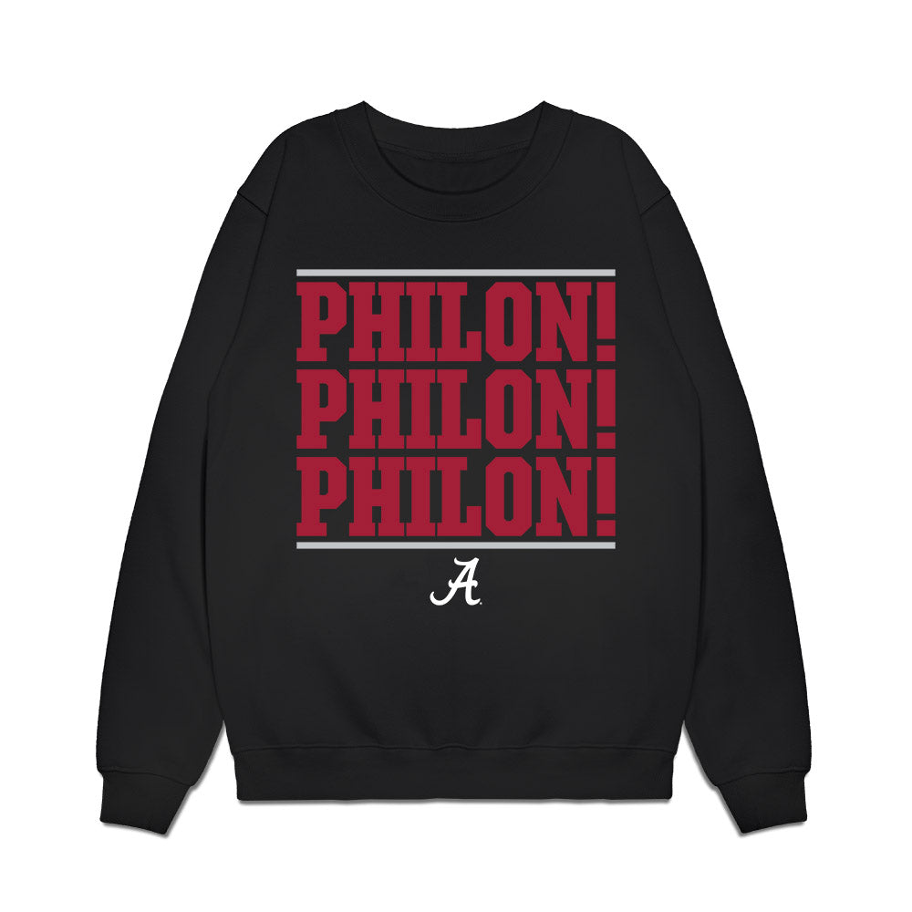 Alabama - NCAA Men's Basketball : Labaron Philon Jr. - Philon Premium Crewneck Sweatshirt-0