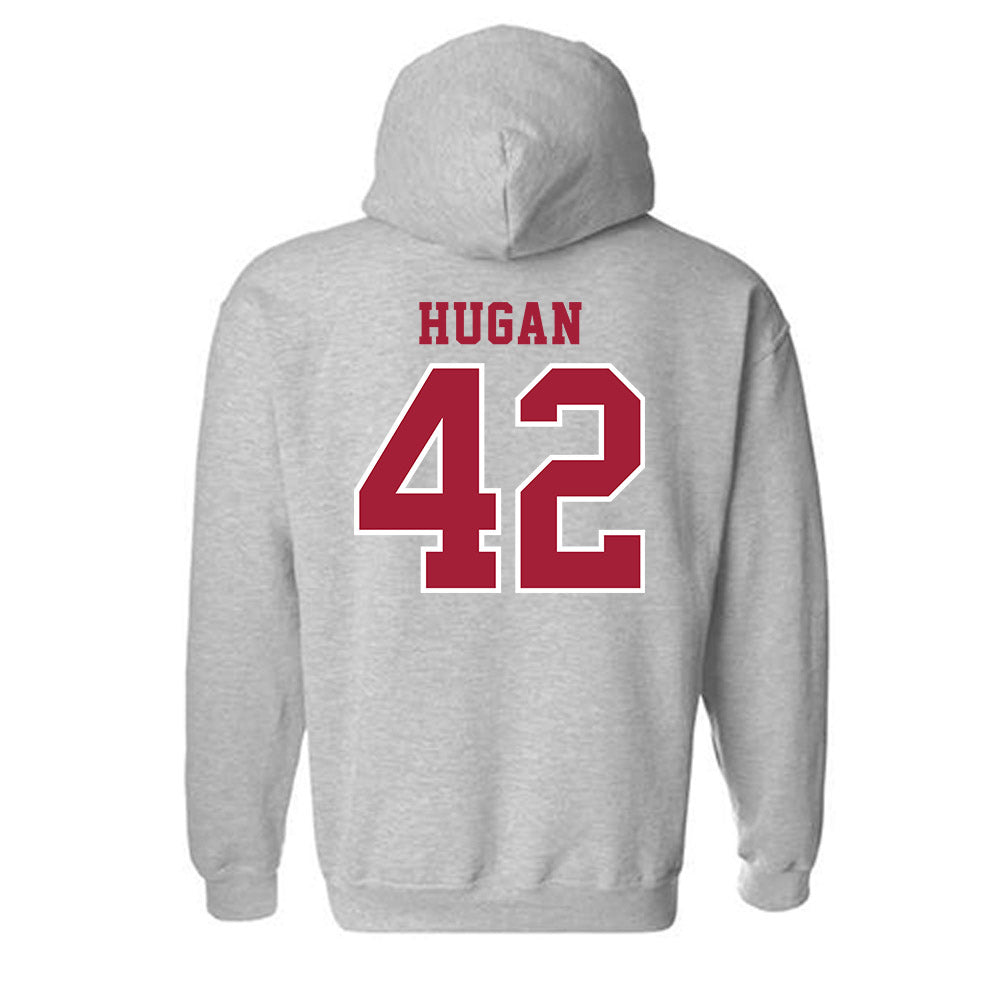 Indiana - NCAA Football : Kevontay Hugan - Helmet Shersey Hooded Sweatshirt-1