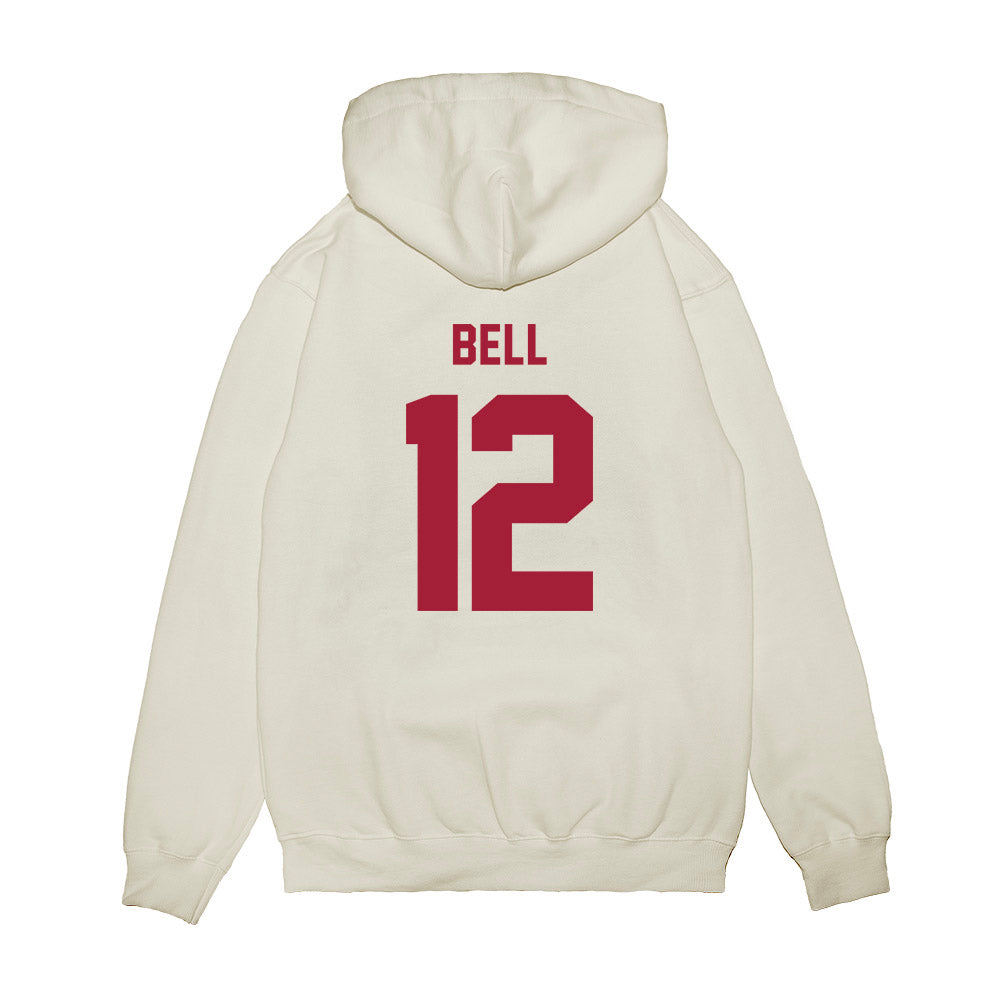 Indiana - NCAA Football : Jacob Bell - Undefeated Premium Hooded Sweatshirt-1