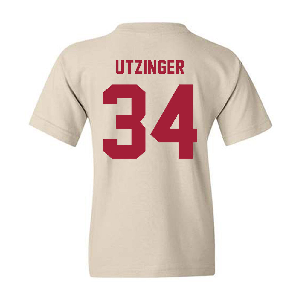 Indiana - NCAA Football : Jeffrey Utzinger - Undefeated Youth T-Shirt-1