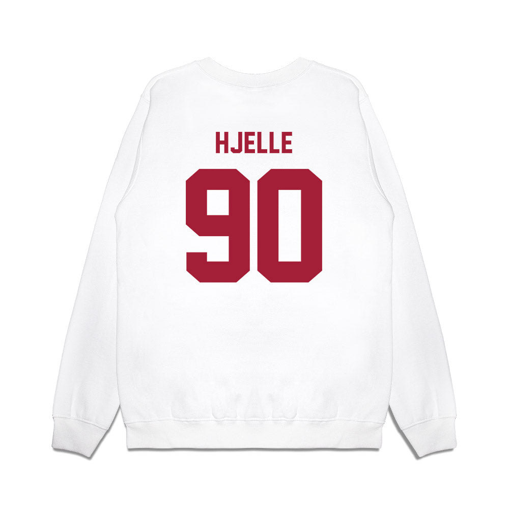 Indiana - NCAA Football : Joe Hjelle - Undefeated Premium Crewneck Sweatshirt-1