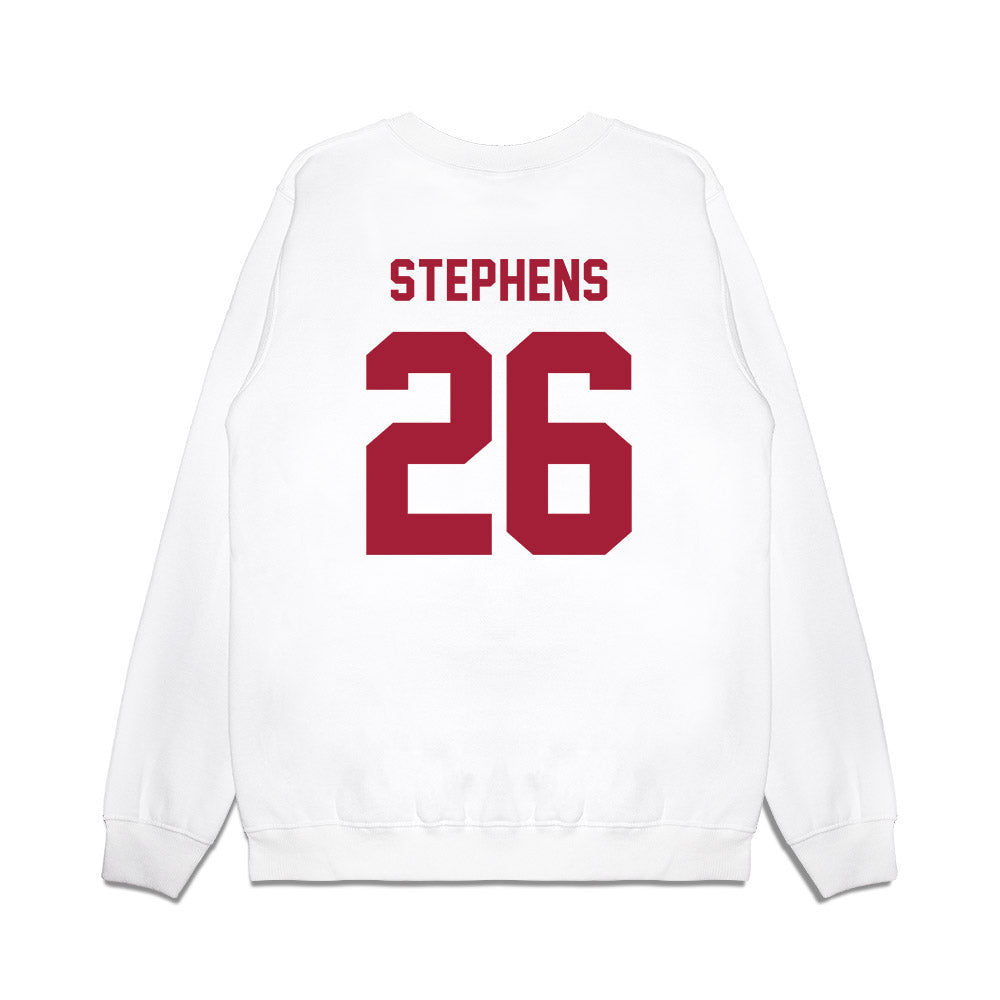 Indiana - NCAA Football : Iosua Stephens - Undefeated Premium Crewneck Sweatshirt-1