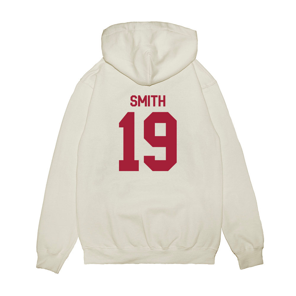 Indiana - NCAA Football : Zacharey Smith - Flipping Champs Premium Hooded Sweatshirt-1