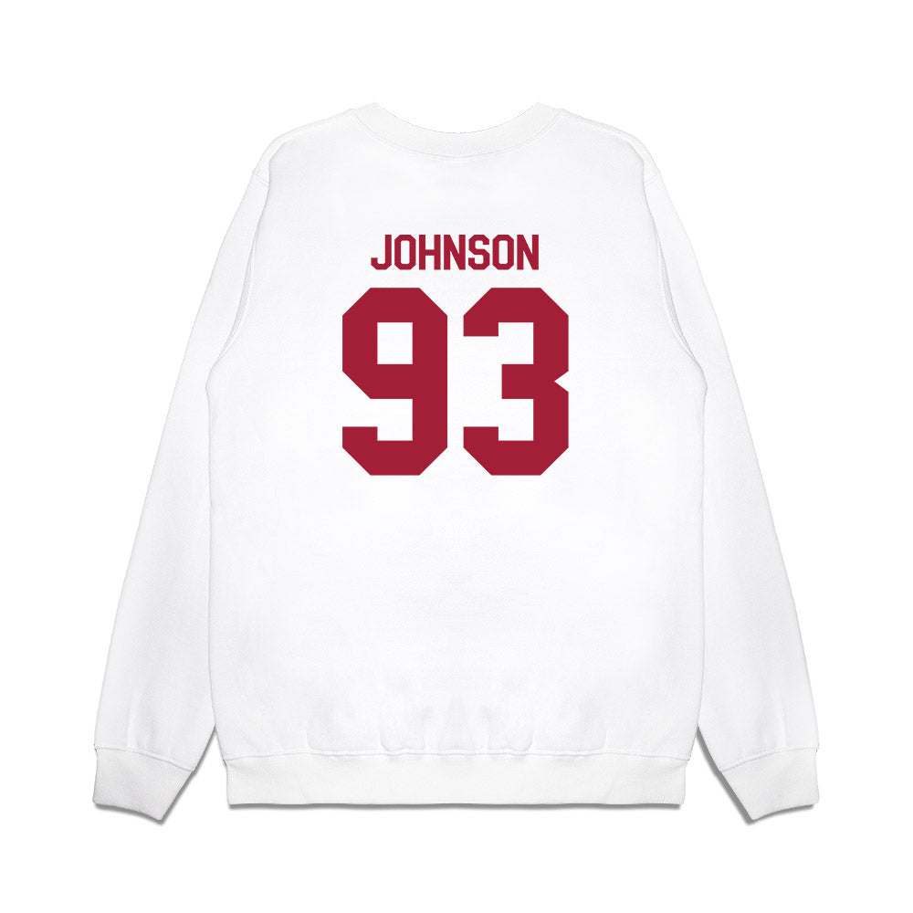 Indiana - NCAA Football : Ronelle Johnson - Flipping Champs Premium Crewneck Sweatshirt-1