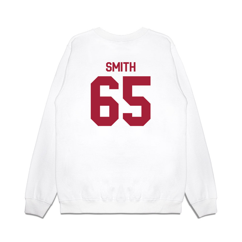 Indiana - NCAA Football : Carter Smith - Flipping Champs Premium Crewneck Sweatshirt-1