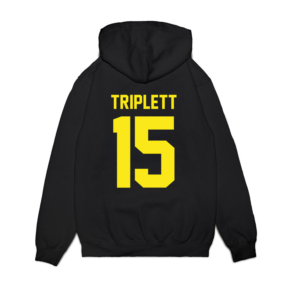KYSU - NCAA Women's Basketball : Alycia Triplett - Vintage Premium Hooded Sweatshirt-1