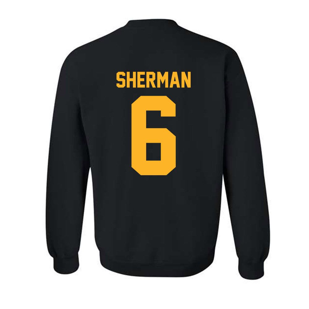 Kennesaw - NCAA Men's Basketball : Frankquon Sherman - Vintage Shersey Crewneck Sweatshirt-1