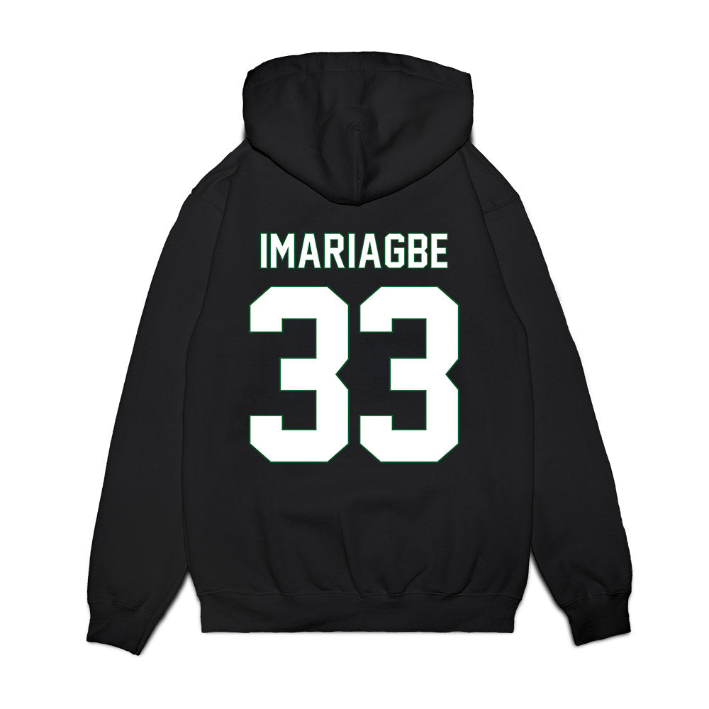 Wright State - NCAA Men's Basketball : Michael Imariagbe - Vintage Shersey Premium Hooded Sweatshirt-1
