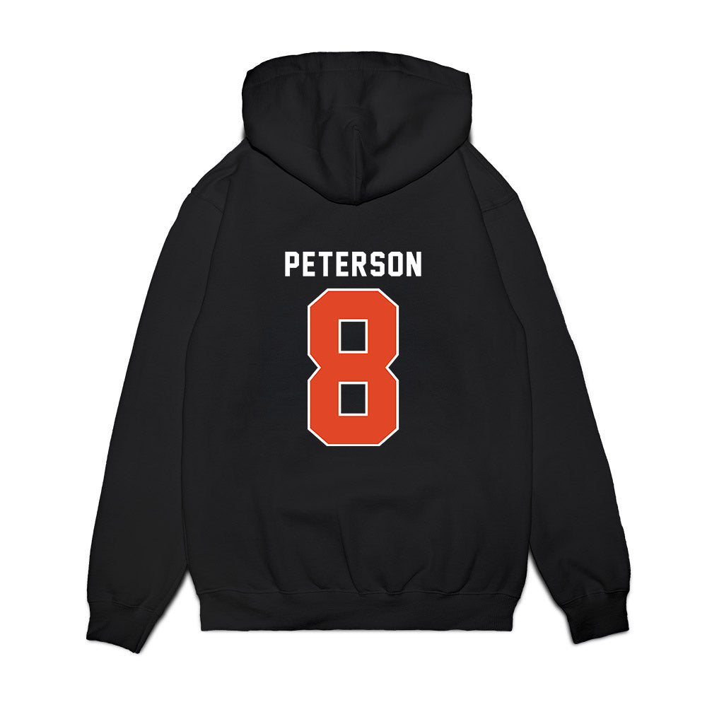 UTSA - NCAA Men's Basketball : Jayson Peterson - Vintage Basketball Premium Hooded Sweatshirt-1