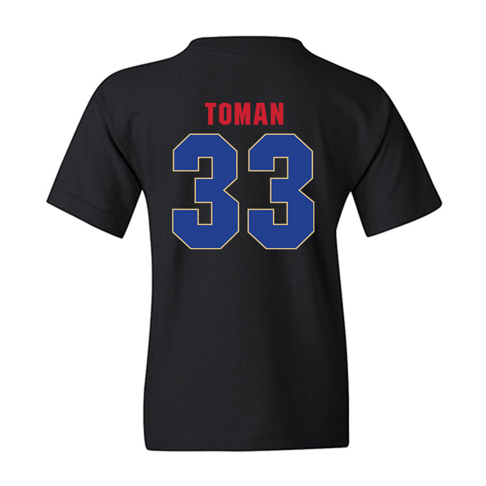 Tulsa - NCAA Women's Basketball : Dora Toman - Vintage Shersey Youth T-Shirt-1
