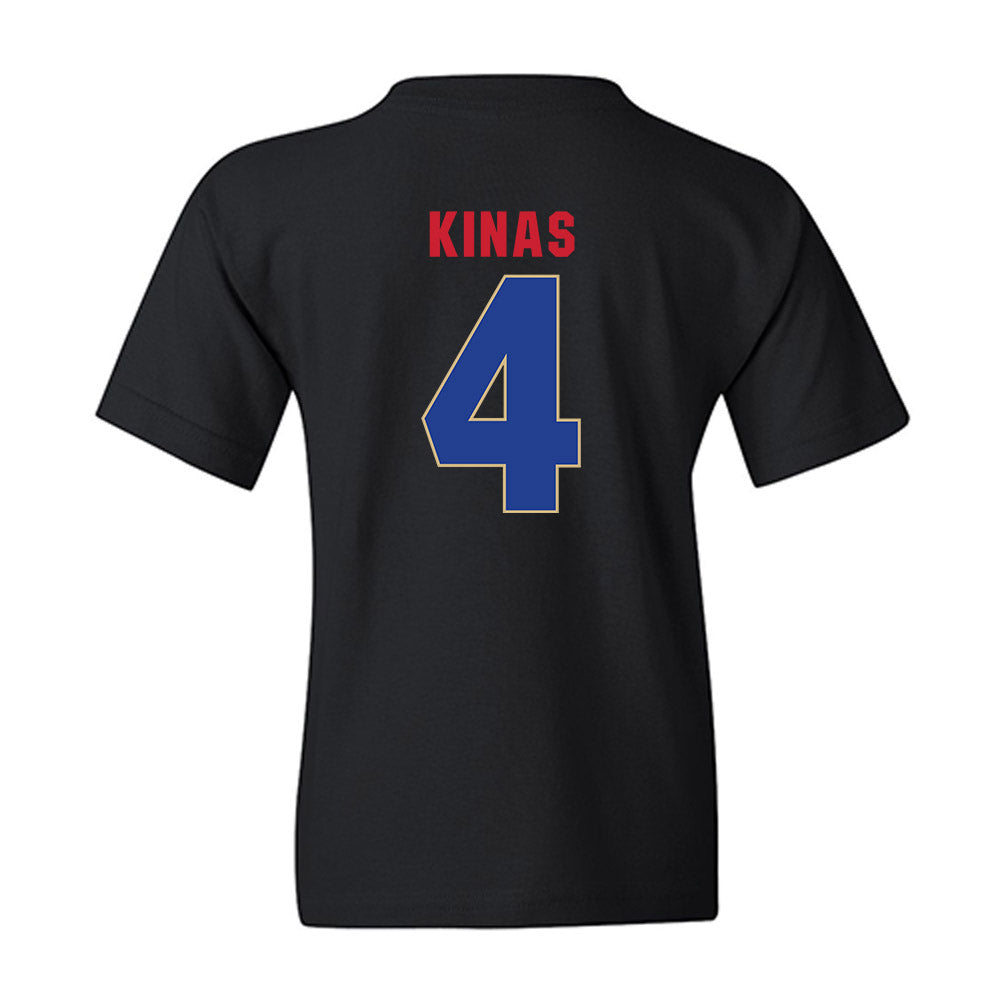 Tulsa - NCAA Women's Basketball : Alexa Kinas - Vintage Shersey Youth T-Shirt-1