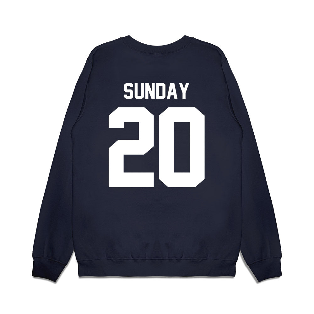 Saint Peter's - NCAA Women's Basketball : Reilly Sunday - Vintage Basketball Premium Crewneck Sweatshirt-1