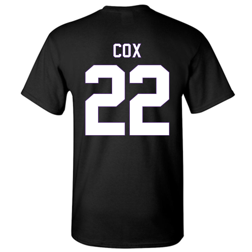 Central Arkansas - NCAA Women's Basketball : Alivia Cox - Vintage Shersey T-Shirt-1