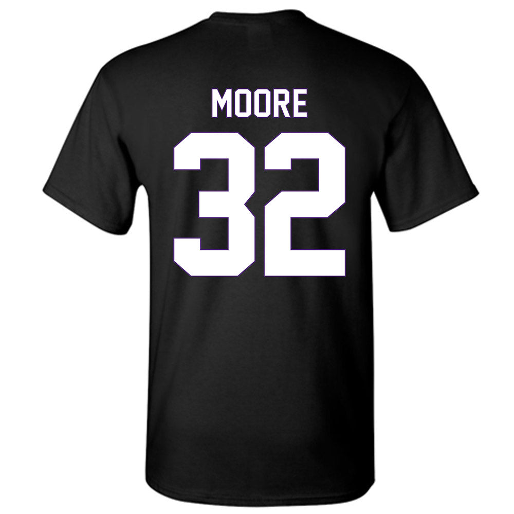 Central Arkansas - NCAA Men's Basketball : Luke Moore - Vintage Shersey T-Shirt-1