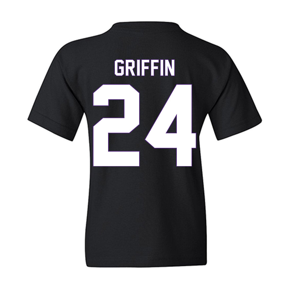 Central Arkansas - NCAA Women's Basketball : Kamryn Griffin - Vintage Shersey Youth T-Shirt-1