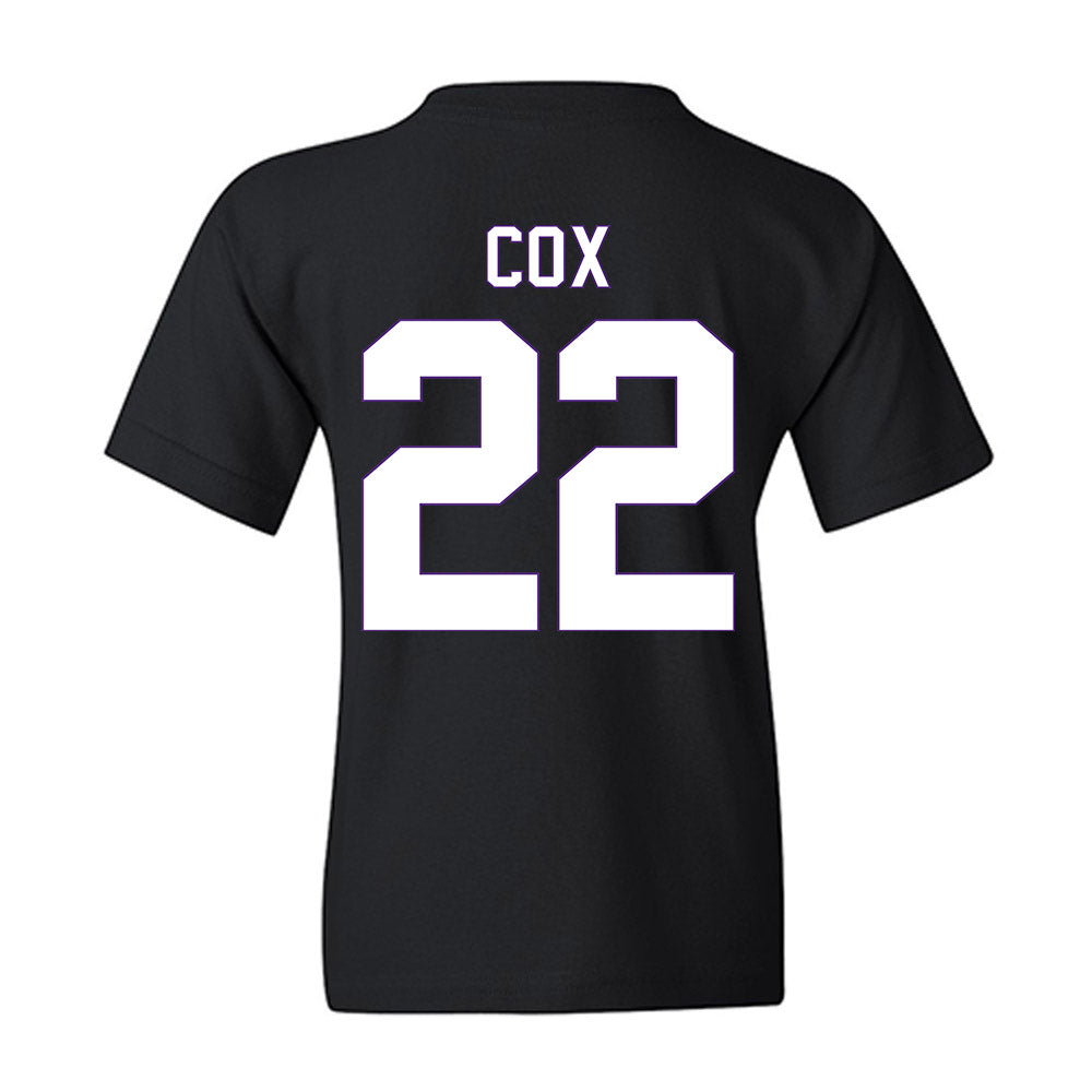 Central Arkansas - NCAA Women's Basketball : Alivia Cox - Vintage Shersey Youth T-Shirt-1