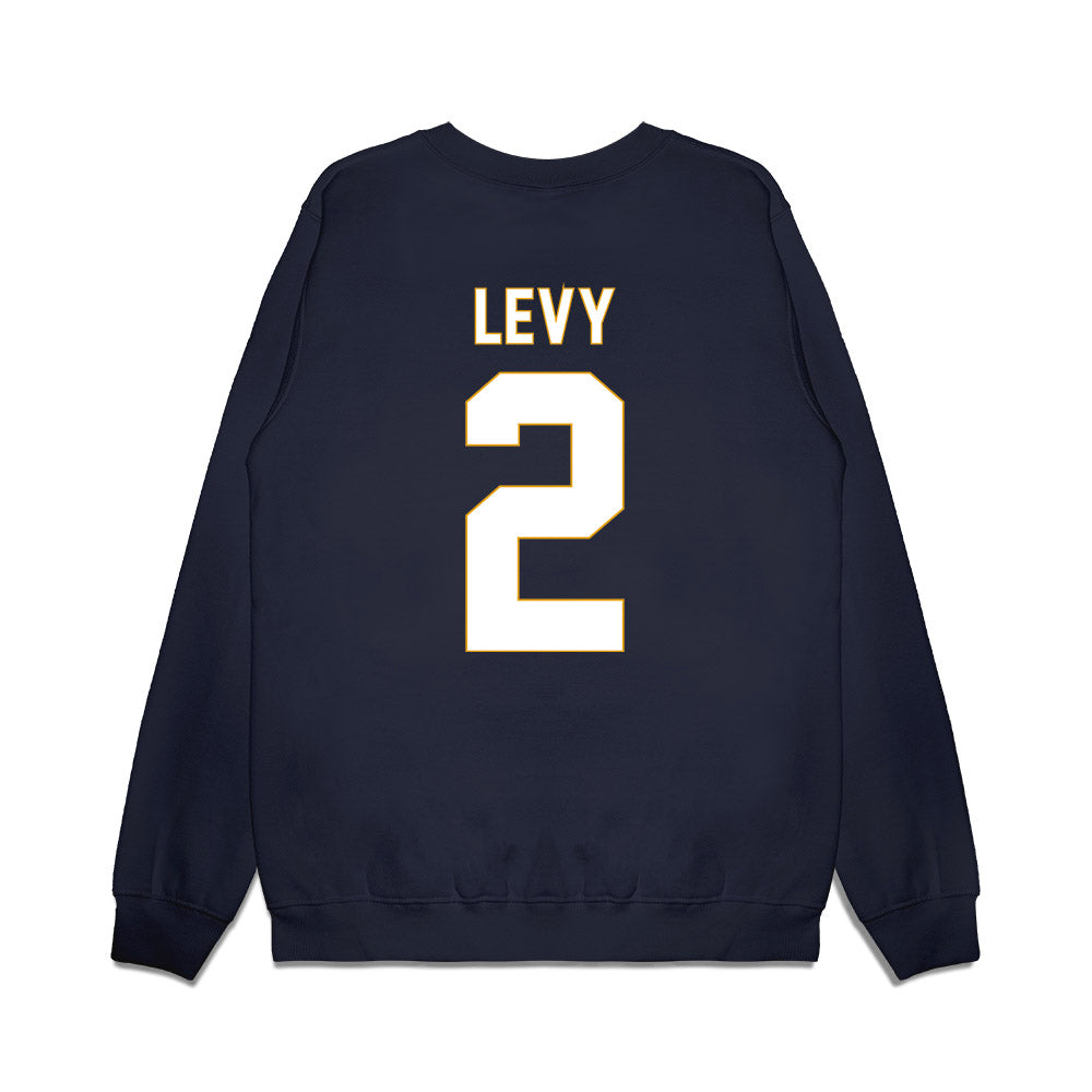 ETBU - NCAA Men's Basketball : Shad Levy - Vintage Shersey Premium Crewneck Sweatshirt-1
