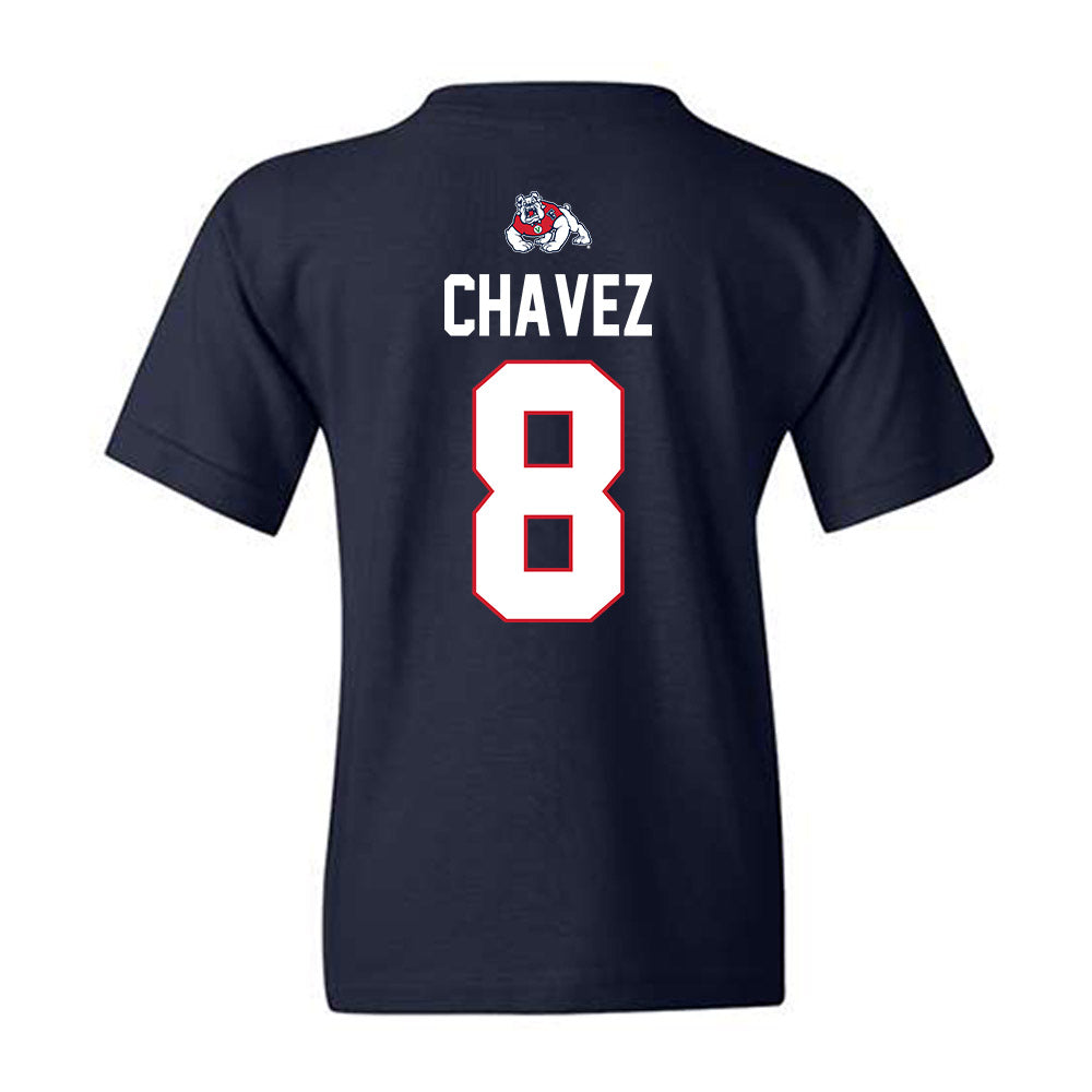 Fresno State - NCAA Women's Basketball : Morelia Chavez - Sports Shersey Youth T-Shirt-1
