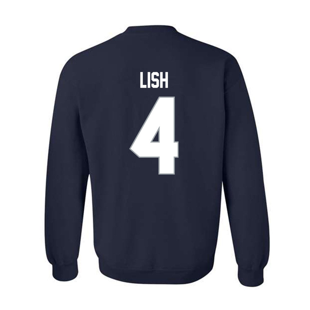 Utah State - NCAA Softball : Jordyn Lish - Sports Shersey Crewneck Sweatshirt-1