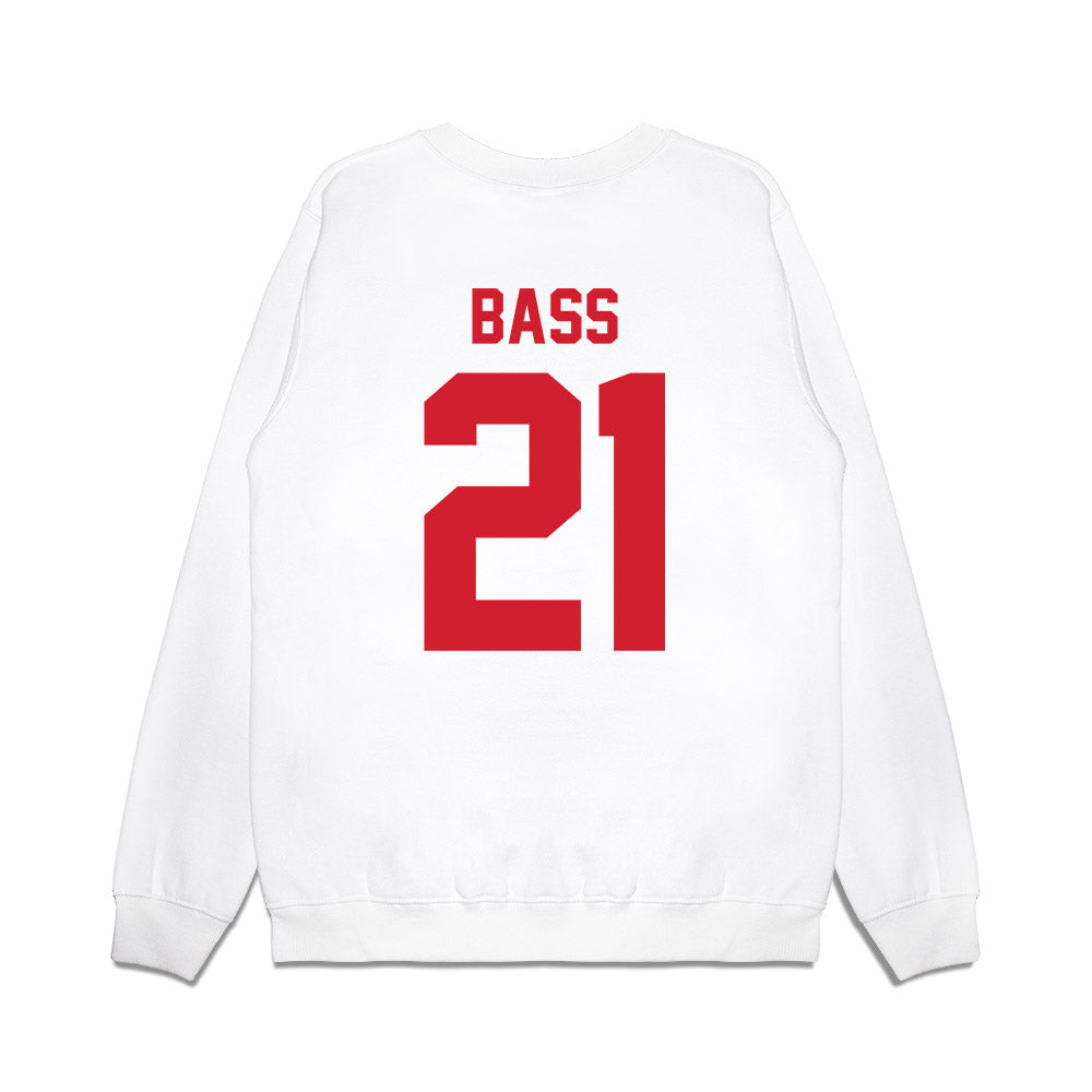 NWOSU - NCAA Women's Basketball : Kira Bass - Vintage Basketball Premium Crewneck Sweatshirt-1