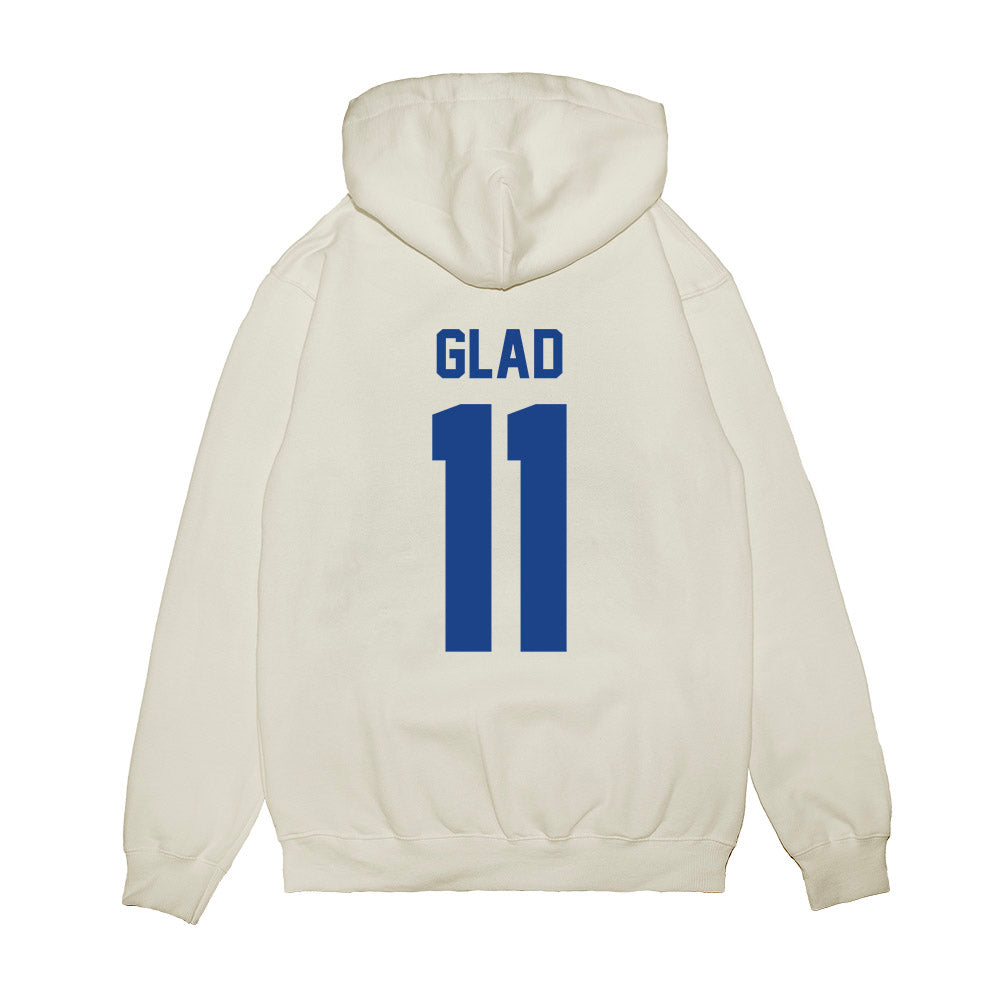 EIU - NCAA Women's Basketball : Clara Glad - Vintage Shersey Premium Hooded Sweatshirt-1