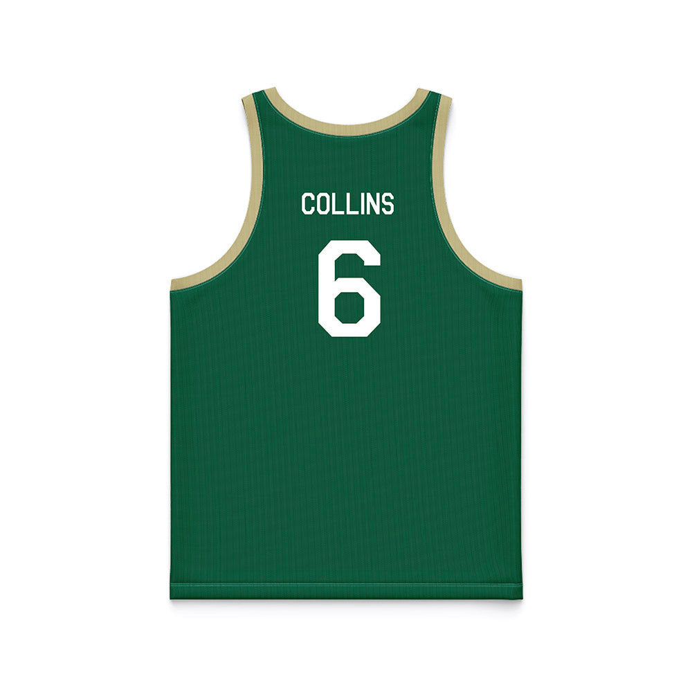 USF - NCAA Men's Basketball : Daimion Collins - Hardwood Reissue Basketball Jersey-1