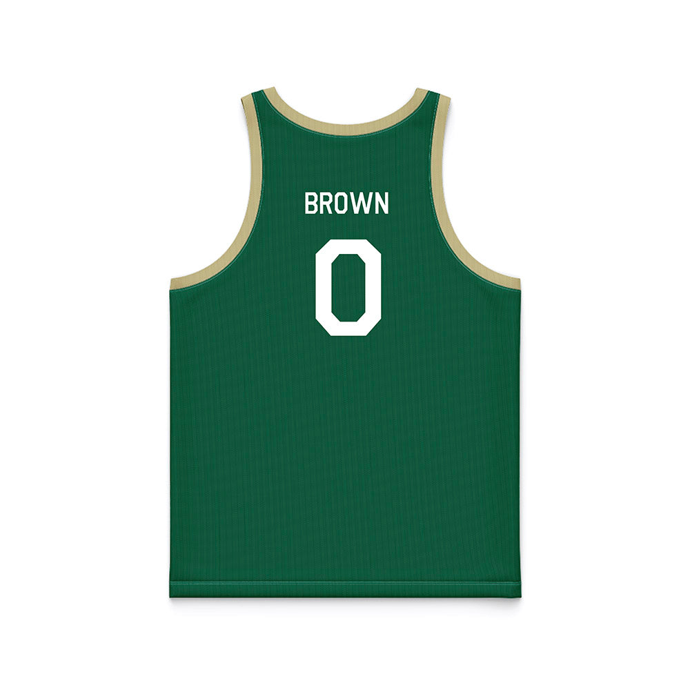 USF - NCAA Men's Basketball : Xavier Brown - Hardwood Reissue Basketball Jersey-1