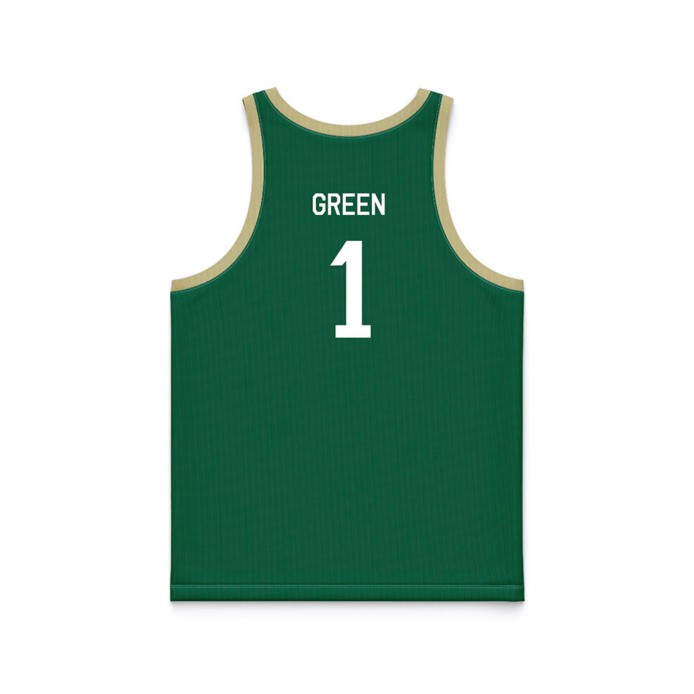 USF - NCAA Men's Basketball : DeAnte Green - Hardwood Reissue Basketball Jersey-1