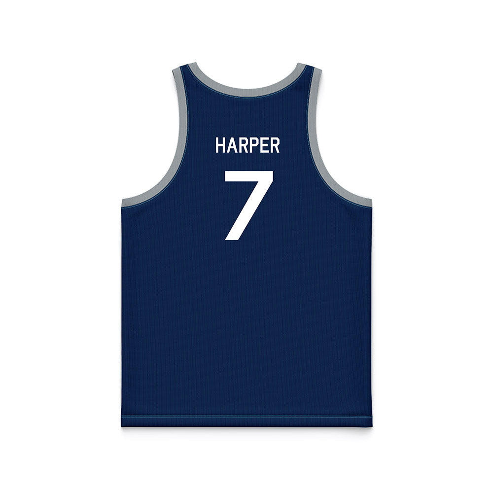 Old Dominion - NCAA Men's Basketball : Cesare Harper - Hardwood Reissue Basketball Jersey-1